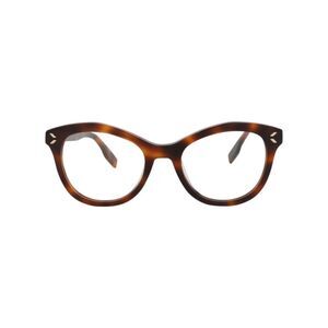 McQ Alexander McQueen Cat Eye-Frame Acetate Optical Frames Brown Womens